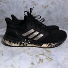 Adidas Ultraboost 20 Marble Men's Size 11.5 Shoes Black Gray Athletic Sneakers