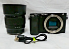 Sony Alpha A6500 Mirrorless 4K DSLR Camera With Sony 50 mm FE/1.8 Lens