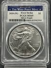 2020-(W) $1 American Silver Eagle PCGS MS69 Struck at The West Point Mint