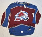 COLORADO AVALANCHE size 52 Large Home Adidas Authentic Hockey Jersey prime green
