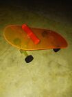 Vintage MANGO PET PRODUCTS Parrot Skateboard BIRDS Playing Scooter Toy 12×5.3