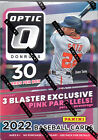 2022 Donruss Optric Baseball 6 Packs Blaster  30 cards