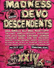 Punk Rock Bowling 2024 - 3 Day GA Ticket - Las Vegas - DEVO Madness Descendents