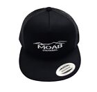 MOAB Original Unisex Trucker Hat Black -Snapback-One Size
