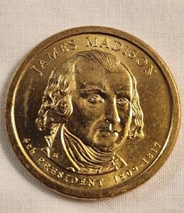 2007-P James Madison - United States One Dollar Coin 1809 - 1817 -  [VERY RARE]