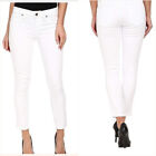 Paige Verdugo Ankle White Skinny Jeans 5 Pocket Design Size 27 Pre-Owned 