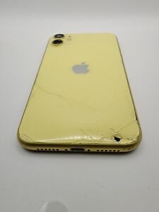 Apple iPhone 11 - 64 GB - Yellow For parts/not working