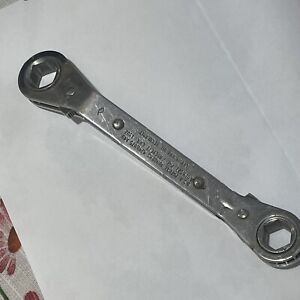 Craftsman Wrench Offset 6 Point Box End Ratcheting # 43653 USA 1/2