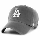 MLB Los Angeles Dodgers ('47 Brand) Clean Up Dad Hat Adjustable Dark Gray