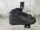 Men Size 8 Nike Air Force 1 Mid Triple Black All Leather CW2289-001