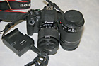 Canon EOS Rebel t5i 18MP DSLR Camera w/18-55mm IS, 55-250mm IS lenses,  charger