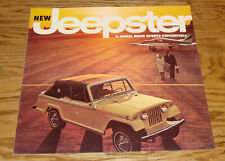 Original 1966 Jeep Jeepster Deluxe Sales Brochure 66