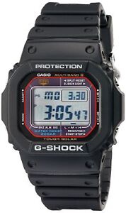 Casio Men's G-Shock Quartz Watch with Resin Strap, Black, 20 (Model: GWM5610-1)