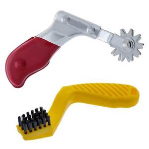 Polishing & Buffing Pad Cleaning Spur Tool & Foam Pad Conditioning Brush, Detail