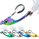 5pcs/Lot Fishing Lures Metal Spinner Baits Bass Tackle Crankbait Spoon Trout Kit