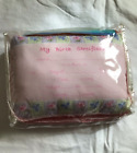 VTG Baby connection Baby Girl's Pillow Crib Ruffle Set Bed Pink