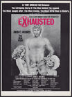 EXHAUSTED: John C. Holmes__Original 1981 Trade AD / ADVERT__Seka__Annette Haven