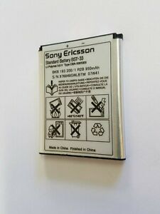 Sony Ericsson BST-33 Replacement Battery For K800i V800 W850i Z610i W660i C903