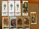 Green Bay Packers 2003 2008 - 2010 Football Game Ticket Stub Lot (9)