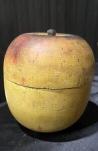 Vtg Wooden Apple 🍎 Box.  As Is. Natural Look and Shows Wear.