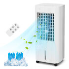 3-in-1 Portable Evaporative Air Cooler 60° Oscillation Cooling Fan Humidifier
