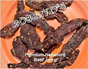 Habanero Hot - Premium Gluten Free Beef Jerky - 99% Same Day Shipping!!