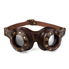 Steampunk Goggles Rough Glasses Goth Motorcycle Eyewear Halloween Cosplay Props