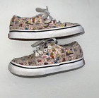 Vans x Peanuts Toddler Size 9  Pink with al over Print
