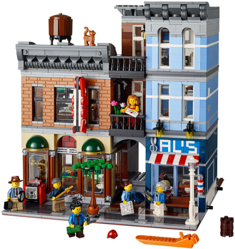 LEGO Creator Expert Modular Buildings Detective's Office 10246 In 2015 Used Reti