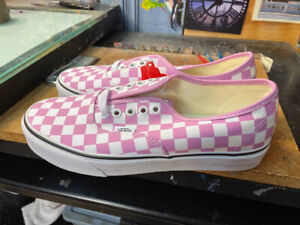 Vans Authentic Checkerboard Orchid White Pink Size US 7 Men (8.5 Women) New