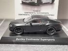 Kyosho Bentley Continental Supersports Matt Black 1:64  V Rare Karuwaza Edition