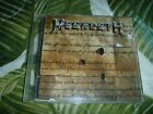 LOT CD RARE MEGADETH FORECLOSURE OF A DREAM 90s METAL 1992 LIVE