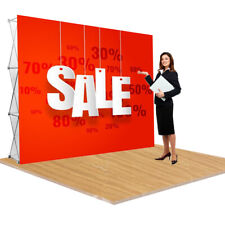 Booth Frame 8'x8' Pop Up Display Stand Aluminum Trade Show Stand (Stand ONLY)