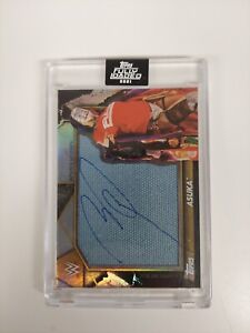 New Listing2021 Topps WWE Fully Loaded Auto Oversized Mat Relics Asuka #M-A Auto