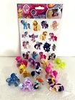 Vintage mini MY LITTLE PONY lot of 11 including NEW Stickers