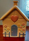 Vintage Treasure Craft Auntie Em House/Cottage Cookie Jar Hallmark 1987 USA READ