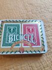 Vtg Bicycle Holiday Playing Cards in a Collectible Tin  In Box Christmas 90s