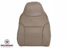 2000 Ford Excursion Limited 7.3L Diesel -Driver Lean Back Leather Seat Cover TAN