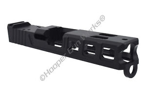 Elite Lightening Cut RMR Slide for Glock 23 40S&W - Black Nitride Finish