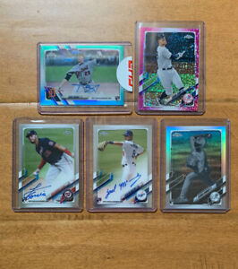 BUY 2, GET 1! 🔥⚾ 2021 TOPPS CHROME Autos & Numbered! (+New 10/10) You Pick! 🔥⚾