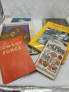 Lot of Folk Sheet Music and Songbooks