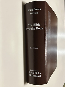BRAILLE The Bible Promise Book In 1 Volume Published by Braille Bibles Int'l