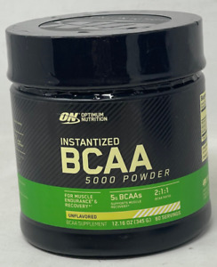 New ListingInstantized BCAA 5000 Powder, Unflavored, 12.16 oz (345 g) EXP 8/25