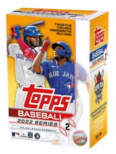 2022 Topps MLB Series 2 Baseball Trading Card Blaster Box Factory Sealed