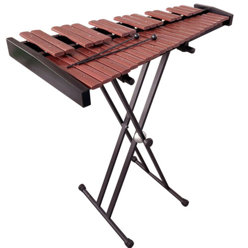 37 Key Professional Chromatic Xylophone, Metal Stand, Carrying Bag, 2 Mallets