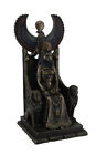 New ListingAncient Egyptian Goddess of Healing Sekhmet Sitting on Throne Statue