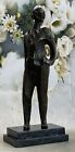 Bronze Female Girl by Salvador Dali Hot Cast Hand Made Masterpiece Figurine Art