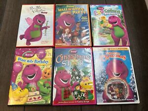 Barney And Friends Movie DVD Lot Of 6 Holiday Theme Titles Christmas Easter