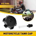 Gas Cap Fuel Tank Cover Petrol For Black Motorcycle Aluminum Alloy Accessories (For: 2021 Indian Scout Bobber)