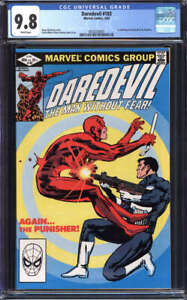 DAREDEVIL #183 CGC 9.8 WHITE PAGES // PUNISHER COVER MARVEL COMICS 1982